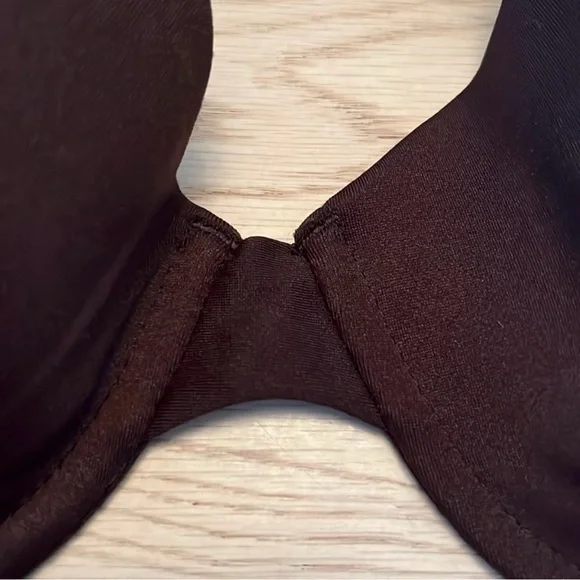 J. Crew Brown Bikini Top With Underwire & Clasp Closure - Picture 6 of 9